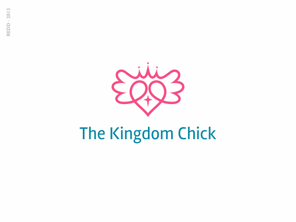 Logo Design by Redd for The Kingdom Chick | Design #1744260