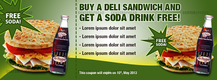 Advertisement Design by CENTERSPREAD for saveatlocal.com | Design: #1760280