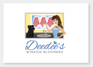 Logo Design by firesorcerer for Deedee''s Window Bloomers | Design: #7086811