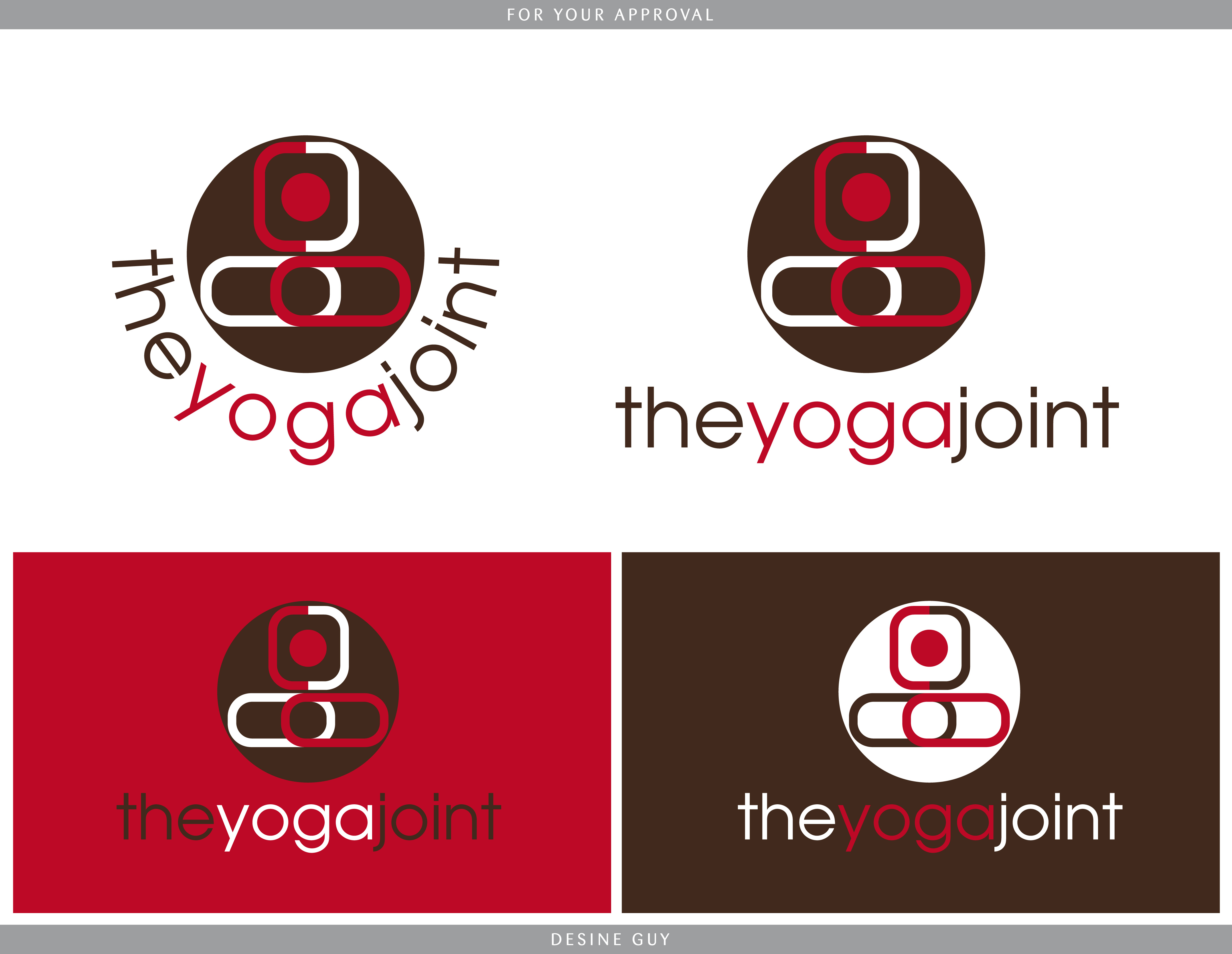 Logo Design by S.R.Graphic Design for The Yoga Joint | Design #10525