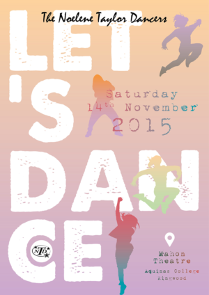 Poster Design by Creative Type for The Noelene Taylor Dancers | Design #6794349
