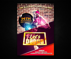 Poster Design by PC PRODUCTIONS for The Noelene Taylor Dancers | Design #6781184