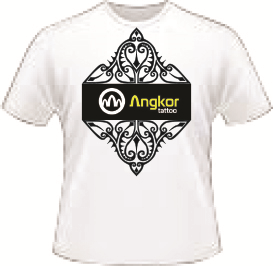 Diseño de Camiseta por daradiazam para Angkor Tattoo | Diseño: #6726839