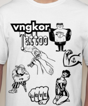 Diseño de Camiseta por samalmeg para Angkor Tattoo | Diseño #6735684