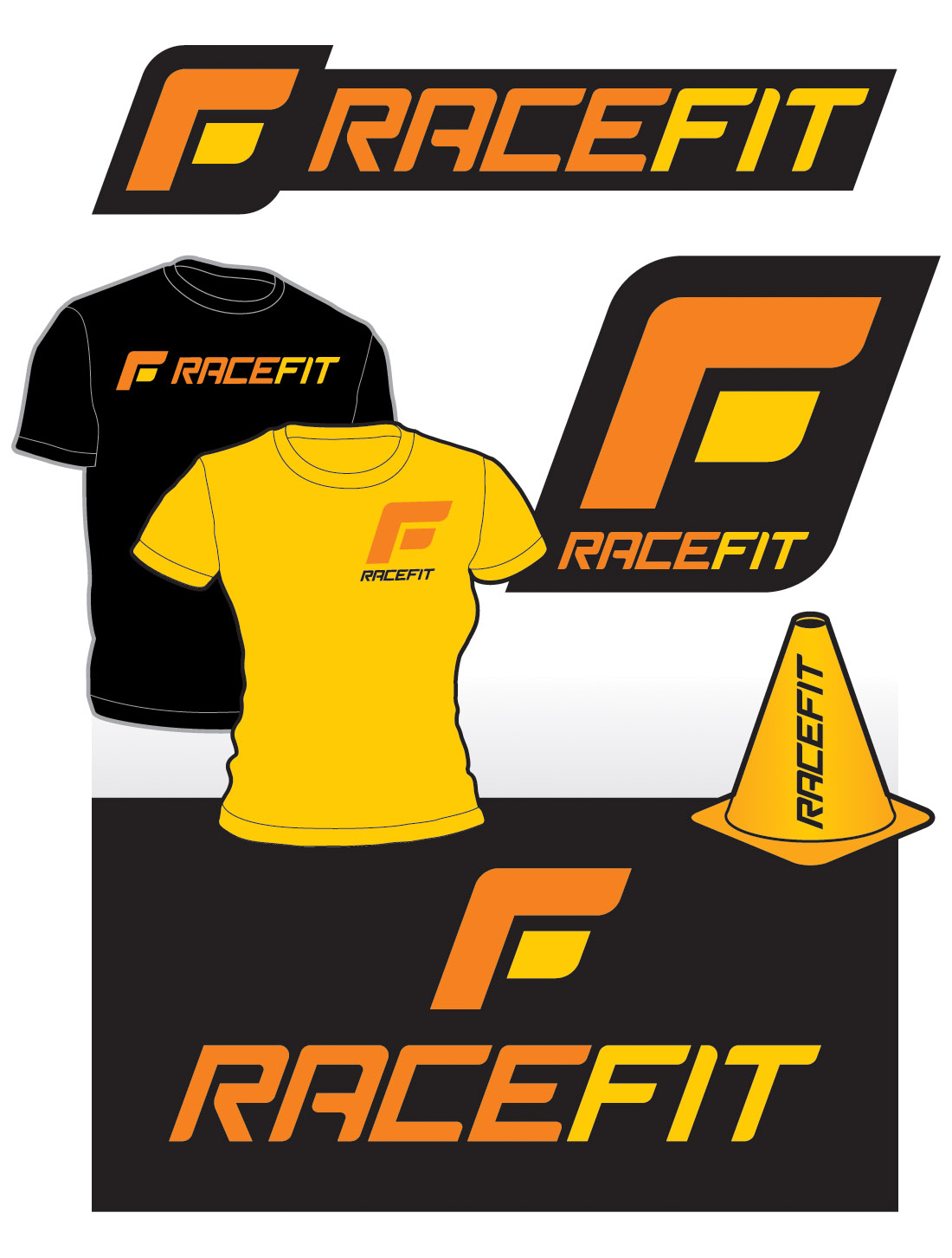 Diseño de Logo por FireSide Design para Racefit | Diseño #10339