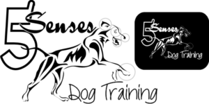 Logo Design by ChrisMoon for Five Senses Dog Training | Design: #6720917