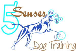 Logo Design by ChrisMoon for Five Senses Dog Training | Design: #6720969