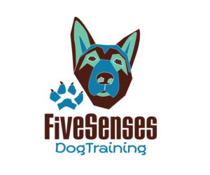 Logo Design by elpisk for Five Senses Dog Training | Design: #6747661