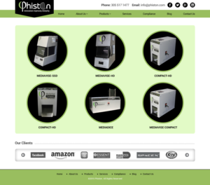 Landing Page Design by Sujit Banerjee for Phiston Technologies | Design: #6703713