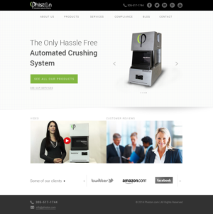 Diseño de Página de Aterrizaje por -anca- para Phiston Technologies | Diseño #6743579