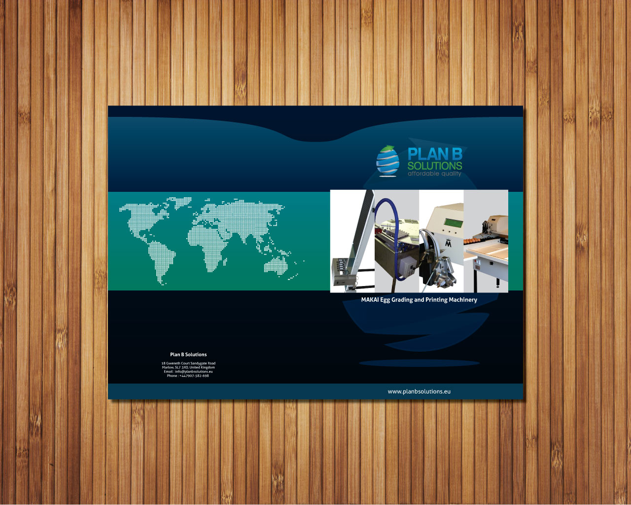 Diseño de Brochure por HLGCreativeTeam para Plan B Solution (EU) LTD | Diseño #1747438