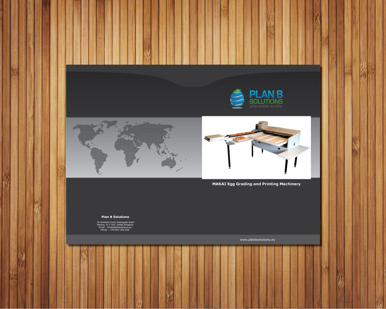 Brochure Design by HLGCreativeTeam for Plan B Solution (EU) LTD | Design #1747562