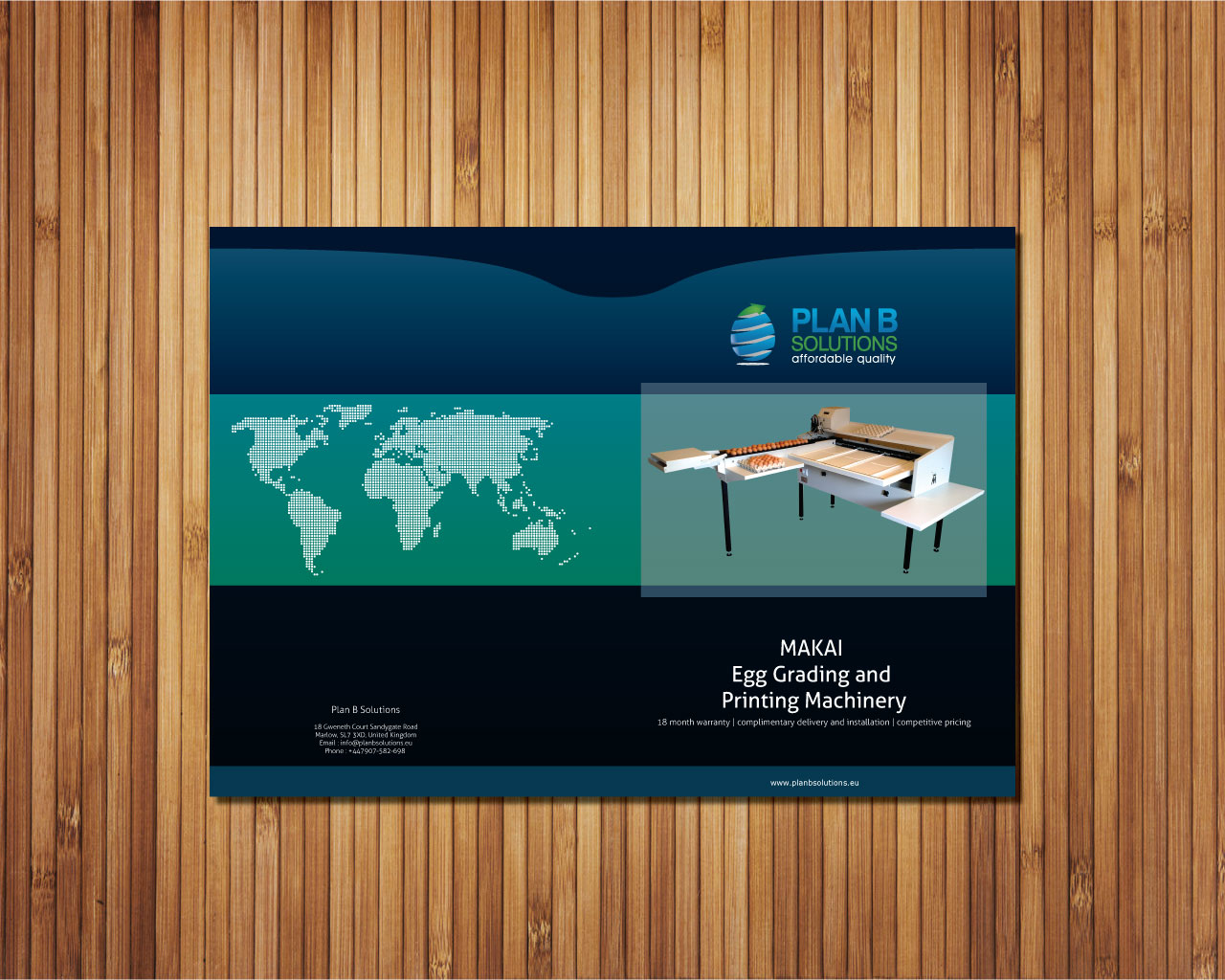 Brochure Design by HLGCreativeTeam for Plan B Solution (EU) LTD | Design #1747918