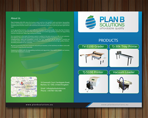 Design de Brochure par Sbss pour Plan B Solution (EU) LTD | Design : #1759592