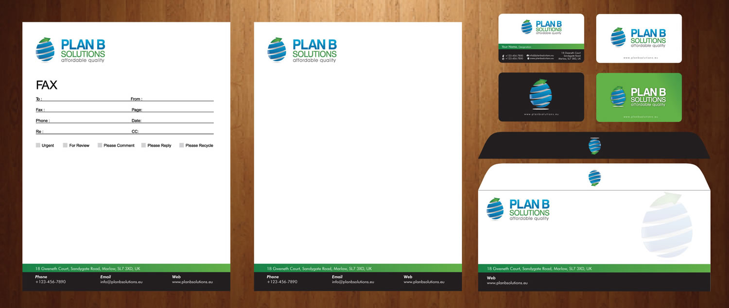 Broschüren-Design von Sbss für Plan B Solution (EU) LTD | Design #1761279