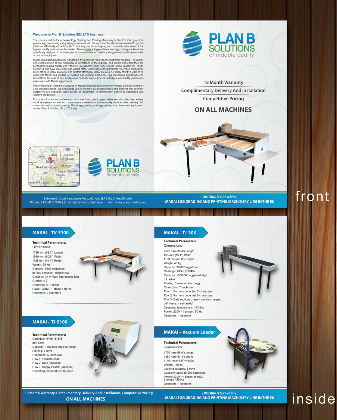 Diseño de Brochure por Sbss para Plan B Solution (EU) LTD | Diseño: #1770586