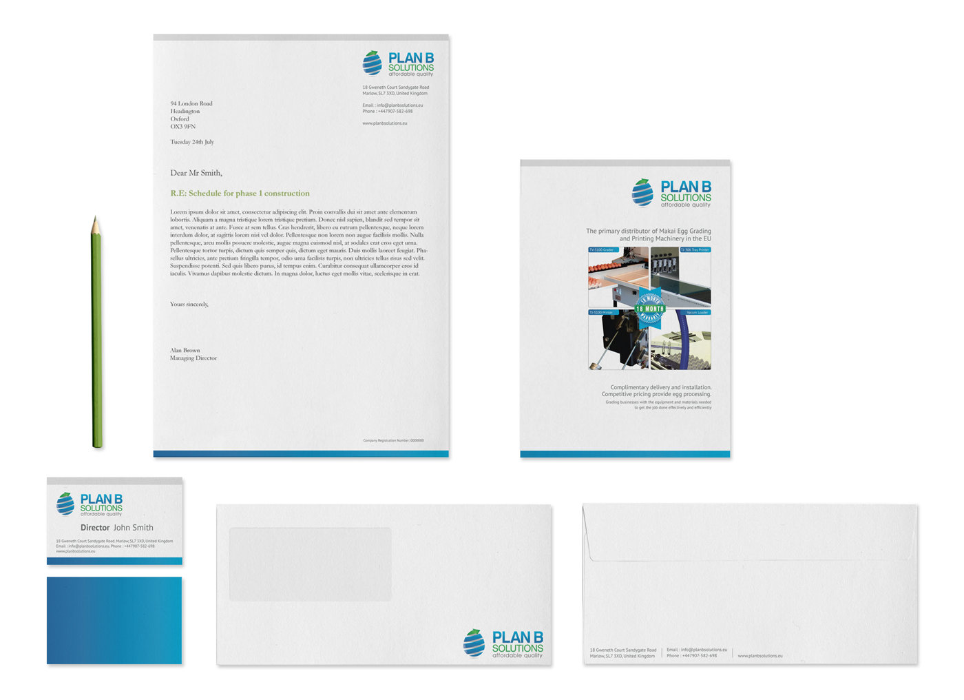 Diseño de Brochure por Craig Steel Design para Plan B Solution (EU) LTD | Diseño #1753088