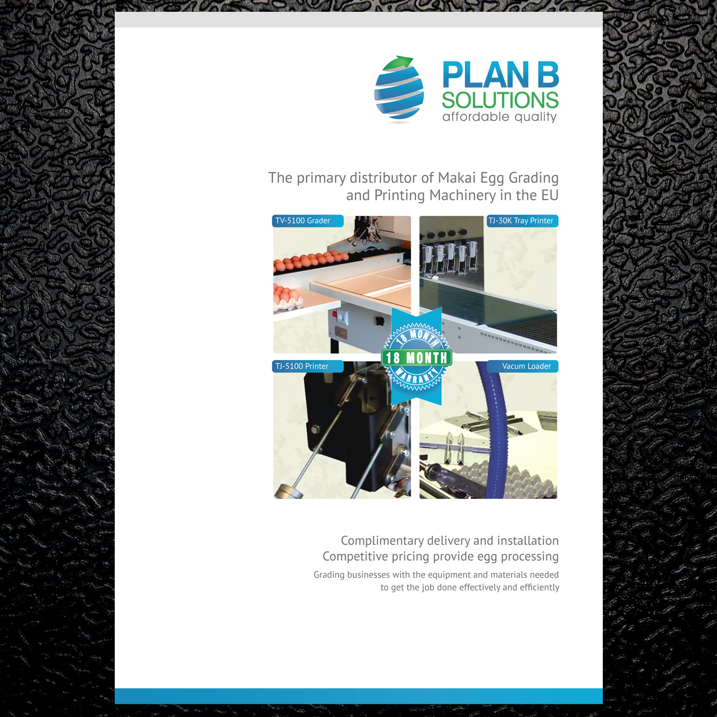 Brochure Design by Craig Steel Design for Plan B Solution (EU) LTD | Design #1757510