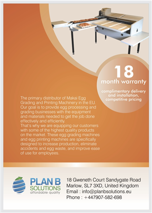 Design de Brochure par barinix pour Plan B Solution (EU) LTD | Design #1756191