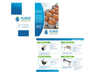 Design de Brochure par MagicalMysteryCat pour Plan B Solution (EU) LTD | Design #1771627