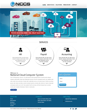 Web Design by Mayank Patel for this project | Design #1747313