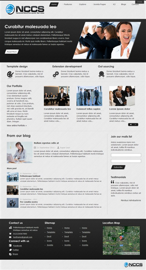 Web Design by TheRCM24 for this project | Design: #1735808