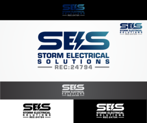 Logo Design by sangeloenriquez for Storm Electrical Solutions | Design: #6792001