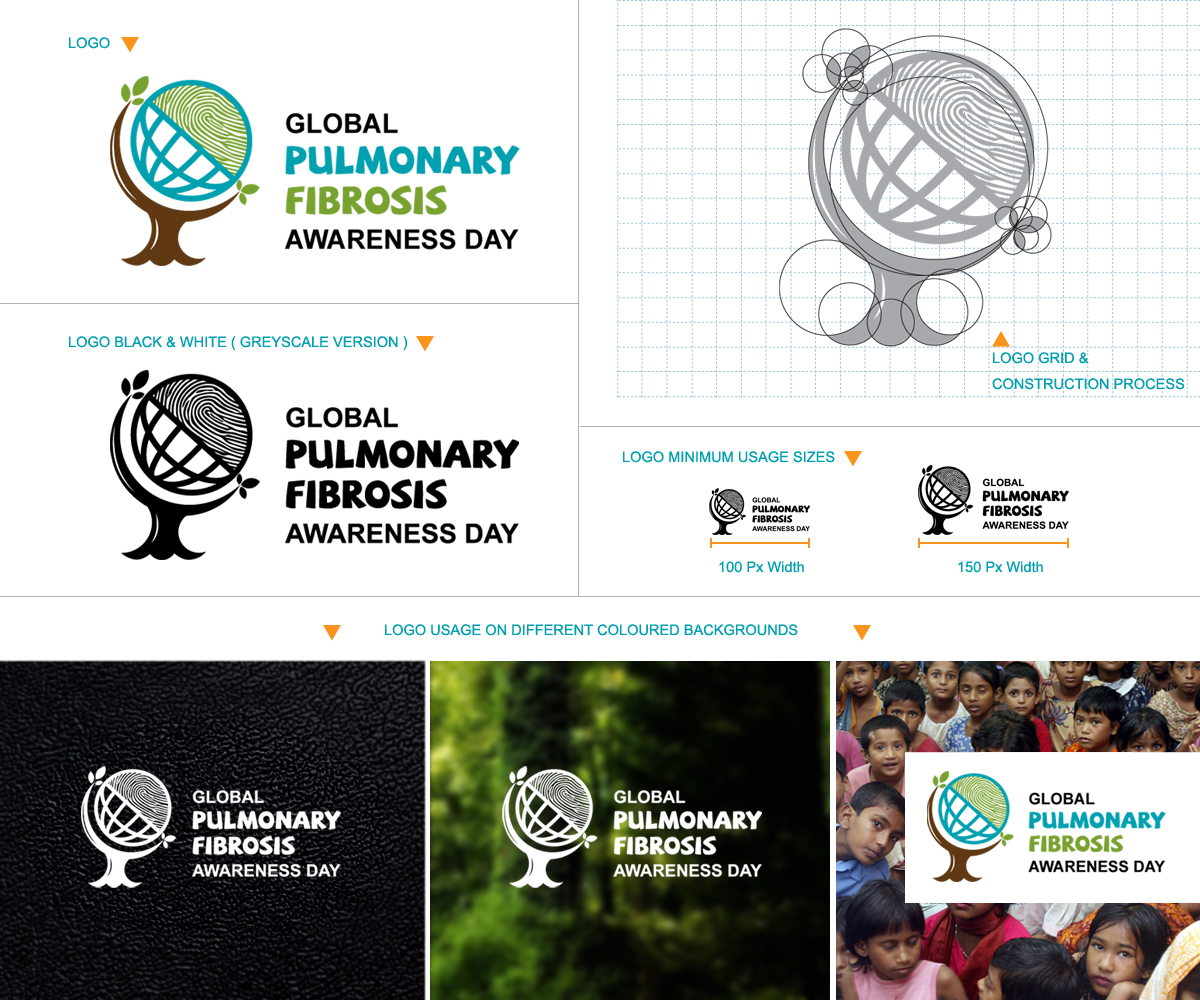 Logo Design by Sharraj Raj for Pulmonary Fibrosis Foundation | Design #1752995