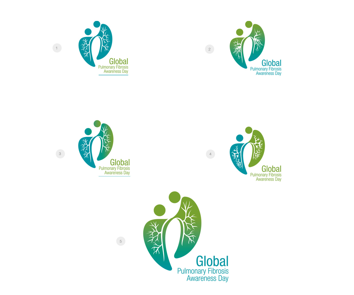 Logo Design by abhishekid2 for Pulmonary Fibrosis Foundation | Design #1892571