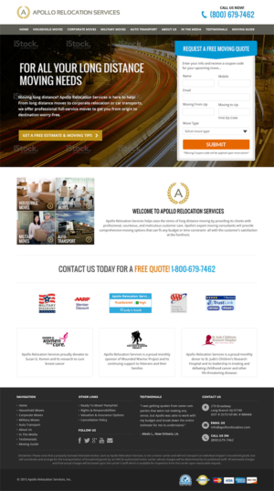 Landing Page Design by RupalTechno for FountainheadME.com | Design: #6711628