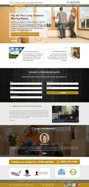 Landing Page Design by Infinitive Technology for FountainheadME.com | Design: #6700555