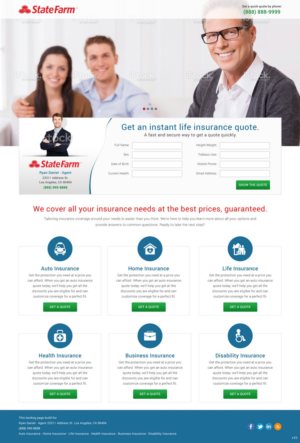 Landing Page Design by pb