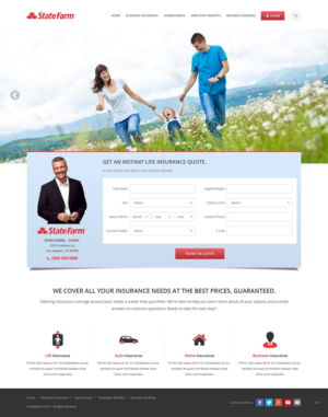 Landing Page Design by pb for FountainheadME.com | Design: #6704196
