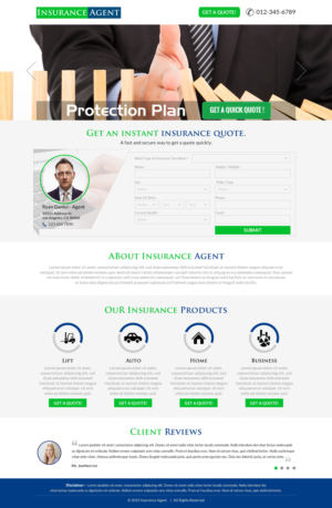 Landing Page Design by Sbss for FountainheadME.com | Design: #6707405