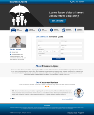 Landing Page Design by Smart-tech solution for FountainheadME.com | Design: #6701064