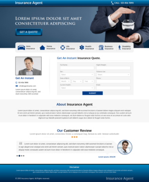 Landing Page Design by Smart-tech solution for FountainheadME.com | Design: #6701065