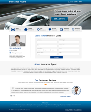 Landing Page Design by Smart-tech solution for FountainheadME.com | Design: #6701067