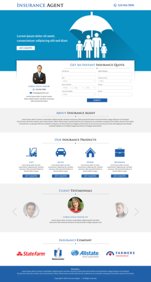 Landing Page Design by Smart-tech solution for FountainheadME.com | Design: #6709018