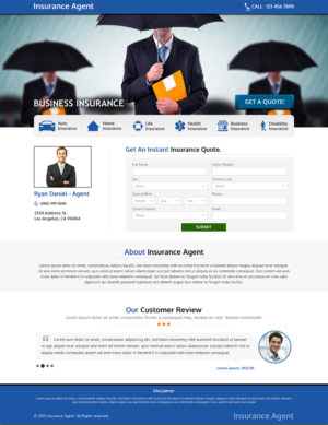 Landing Page Design by Smart-tech solution for FountainheadME.com | Design: #6709996