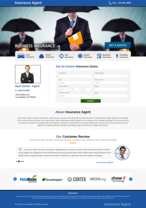 Landing Page Design by Smart-tech solution for FountainheadME.com | Design: #6709997