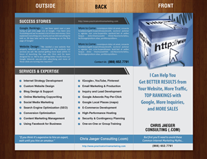 Broschüren-Design von Sbss für Chris Jaeger Consulting / Practical Online Marketing | Design: #1742065