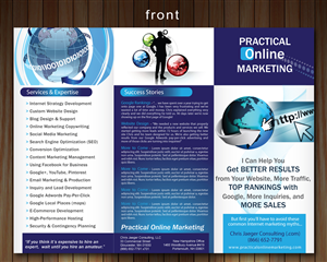 Broschüren-Design von Sbss für Chris Jaeger Consulting / Practical Online Marketing | Design: #1742801
