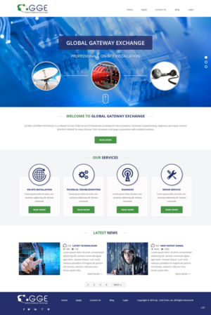 Web Design by pb for Velocity, The Greatest Phone Company Ever, Inc | Design: #6722679