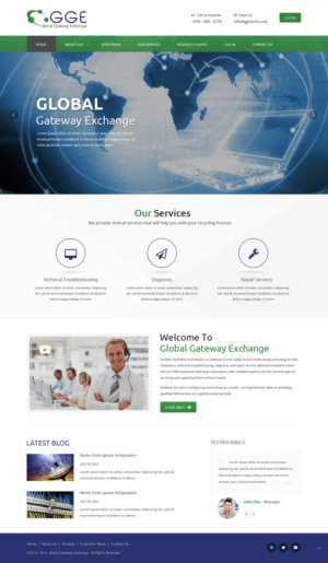 Web Design by pb for Velocity, The Greatest Phone Company Ever, Inc | Design: #6722700