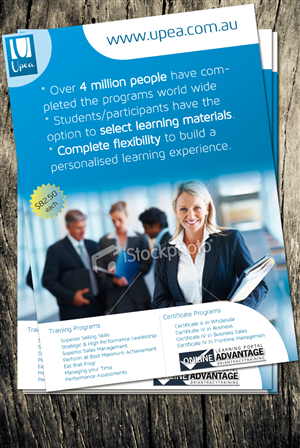 Design de Flyer par silviaer pour Upea | Design #1739311