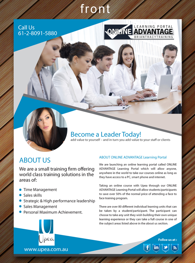 Flyer-Design von Sbss für Upea | Design #1741824