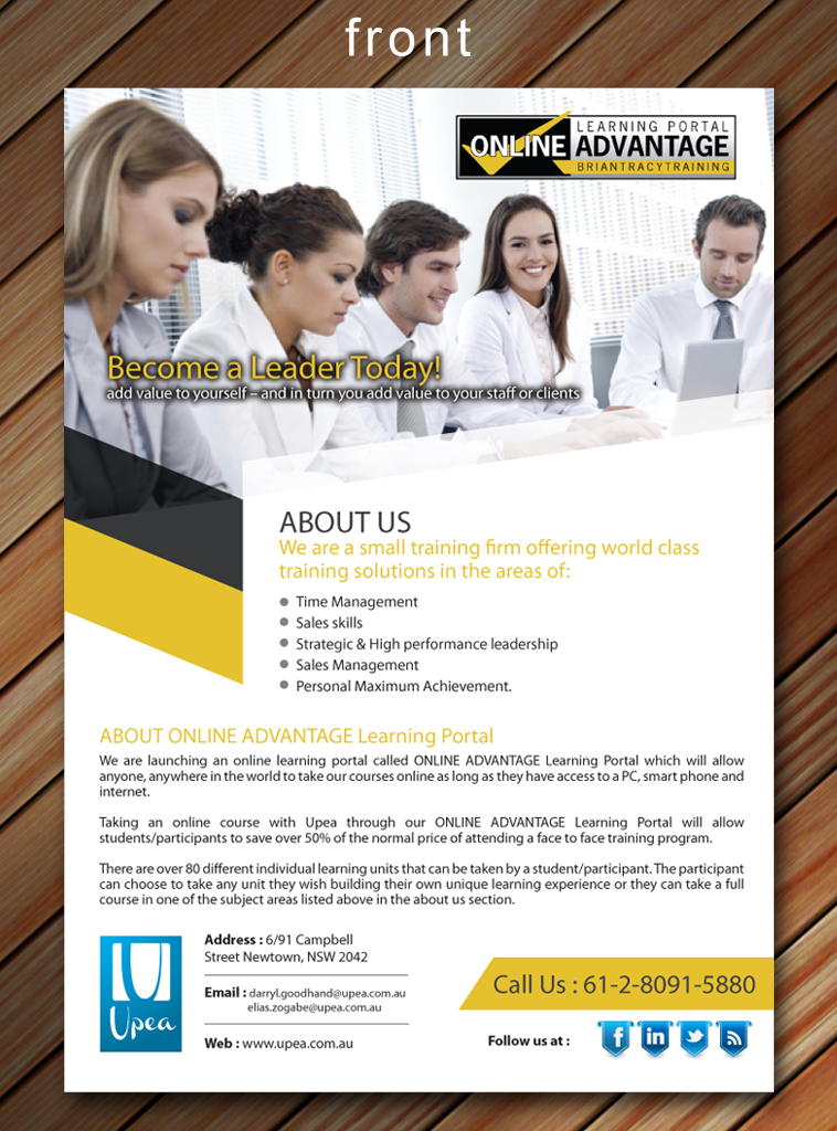 Flyer-Design von Sbss für Upea | Design #1742039