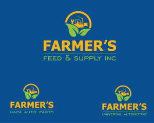 Logo Design by Pv_999 for Farmer''s Feed & Supply Inc./Napa Auto Parts/Universal Automotive | Design: #6833577