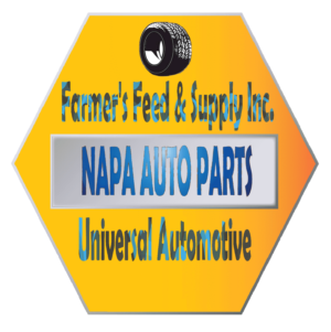 Logo Design by The_Raving_Raven for Farmer''s Feed & Supply Inc./Napa Auto Parts/Universal Automotive | Design #6740906