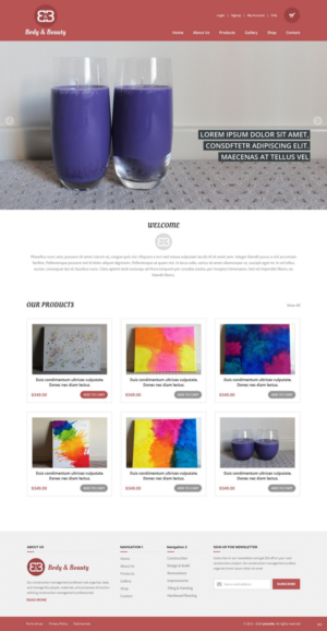Web Design par pb pour ce projet | Design : #6715507